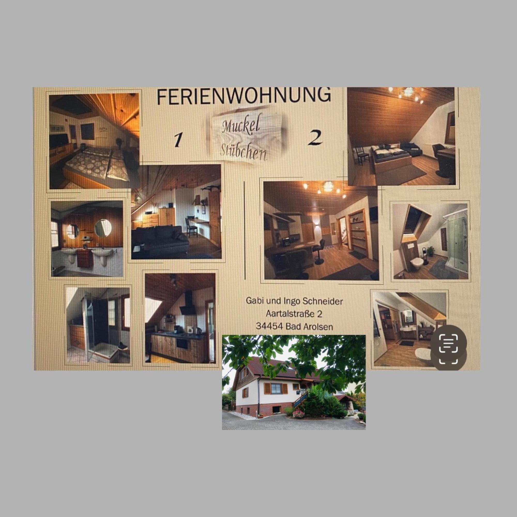 Ferienwohnung Bad Arolsen-Twistesee Muckelstuebchen I Eksteriør bilde